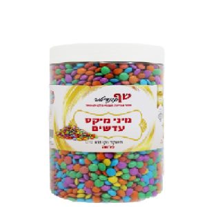 עדשים מיני בצבעי פסטל | 300 גרם - פרווה בד"ץ בית יוסף