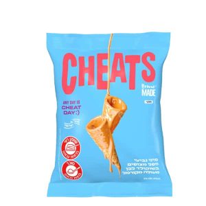 CHEATS גביעי גלידה מצופים שוקולד מקורמל 120 גרם- בד"ץ בית יוסף
