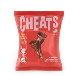 CHEATS גביעי גלידה מצופים שוקולד חלב 120 גרם- בד"ץ בית יוסף