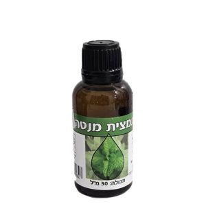 תמצית טעם מנטה - 30 מ"ל "כתר הרימון" - בד"ץ בית יוסף