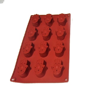 תבנית סיליקון 12 חמסות 5 ס"מ