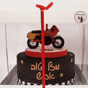 מארז מהודר שקוף לעוגה 32/32/30