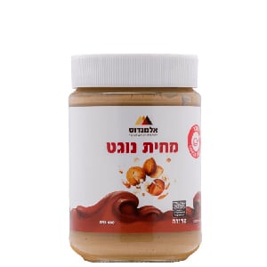 מחית נוגט (פרלינה 55% אגוזים) פרווה 400 גרם | אלמנדוס (בד"צ העדה החרדית)