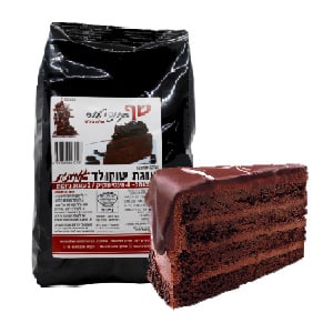 תערובת להכנת עוגת שוקולד - 1.120 קילו (4 אינגליש קייק או 2 עוגות גדולות) בד"ץ בית יוסף